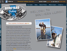 Tablet Screenshot of boneyardfishing.com
